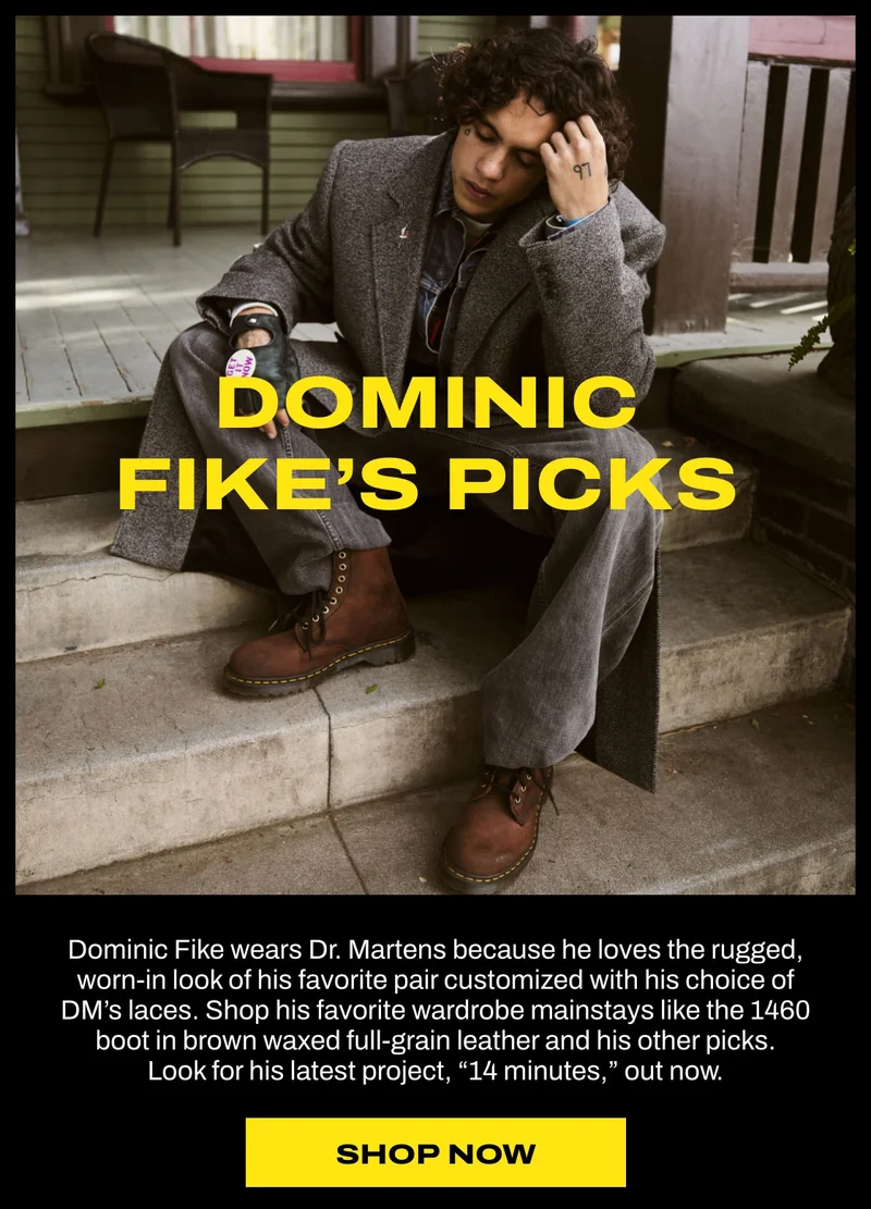 Shop Dominic Fike's picks