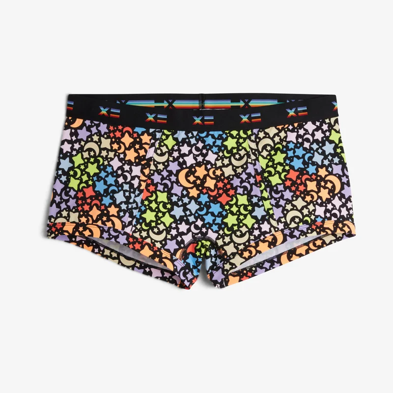 Image of Boy Shorts - Rainbow Starburst