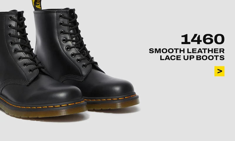 1460 Smooth Leather Lace Up Boots
