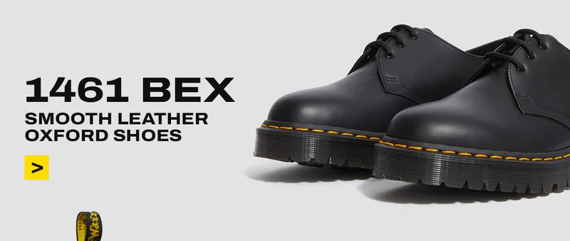 1461 Bex Smooth Leather Oxford Shoes