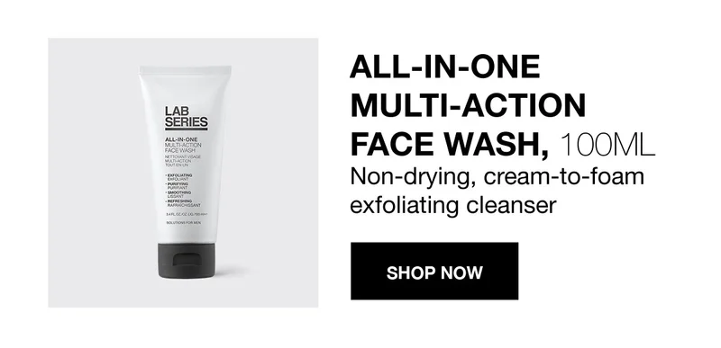 ALL-IN-ONE MULTI-ACTION FACE WASH, 100ML | Non-drying, cream-to-foam exfoliating cleanser | SHOP NOW