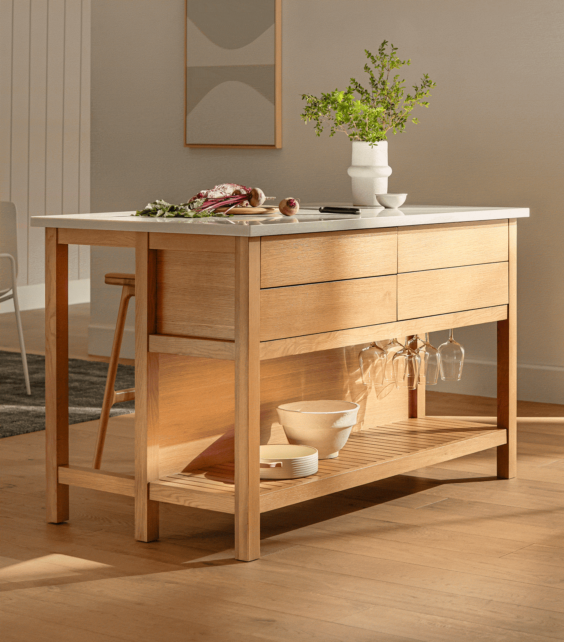 The Quincy Kitchen Island is where the magic happens. Shop now.