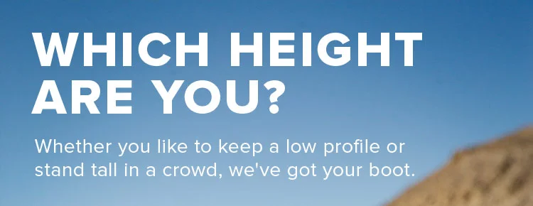 Which Height Are You?