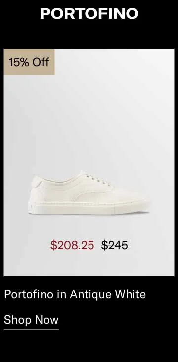 Portofino in Antique White 15% Off-Shop Now
