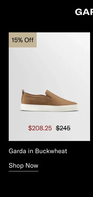 Garda in Buckewheat 15% Off-Shop Now