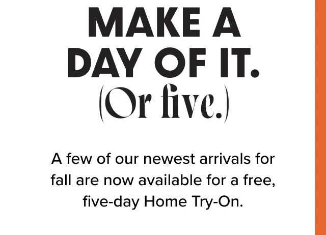 Make a day of it
