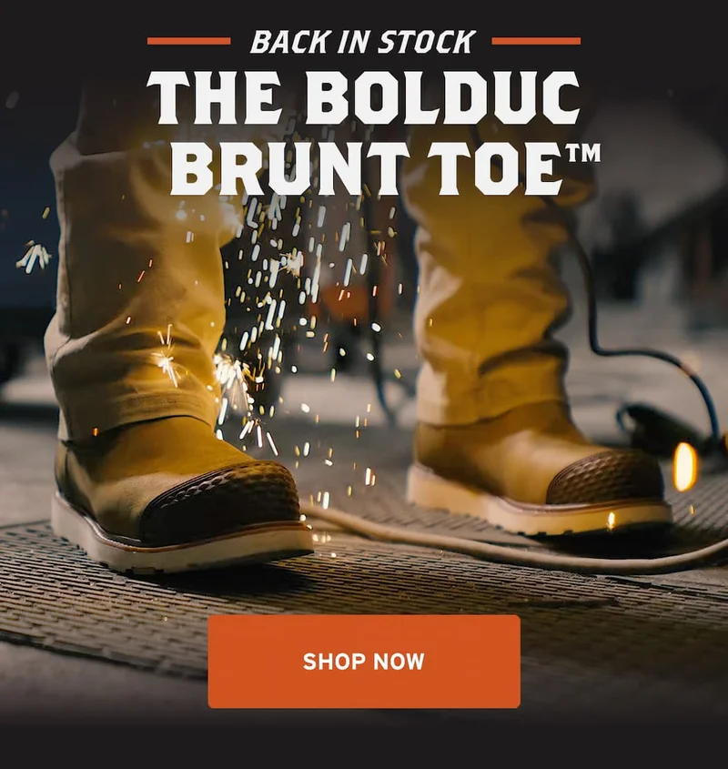 Bolduc BRUNT Toe is BACK