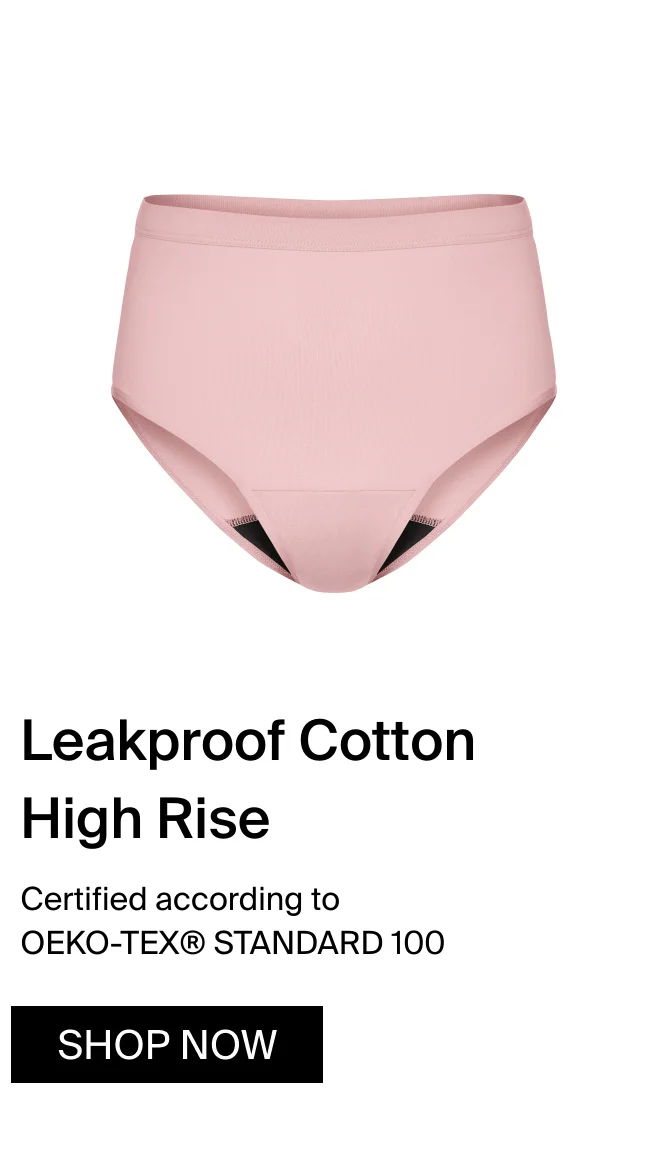 Leakproof Cotton High Rise