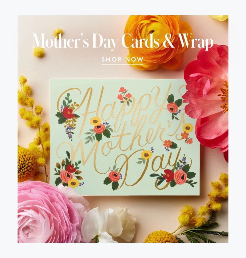 Shop Mother's Day Cards & Wrap