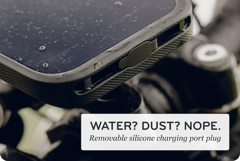 Water? Dust? Nope.