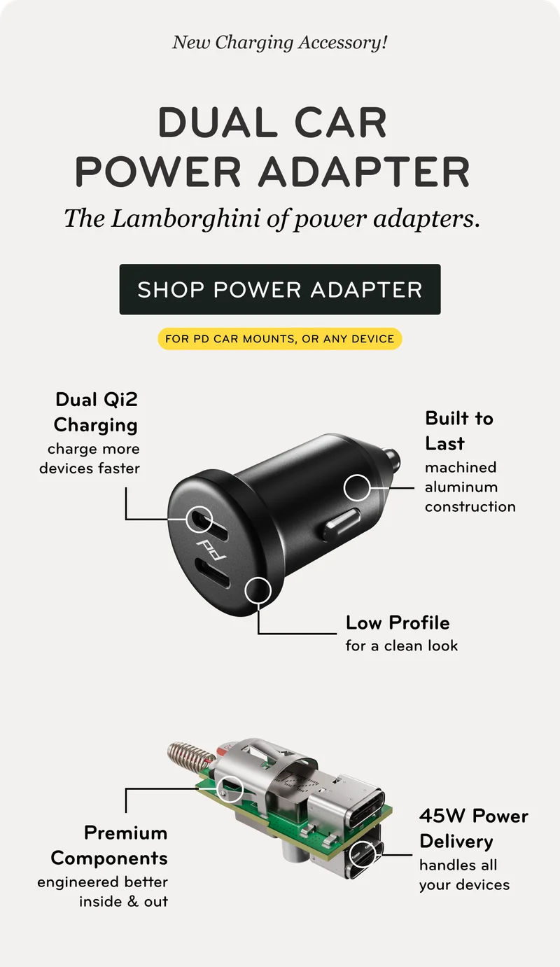 Dual Car Power Adapter Details