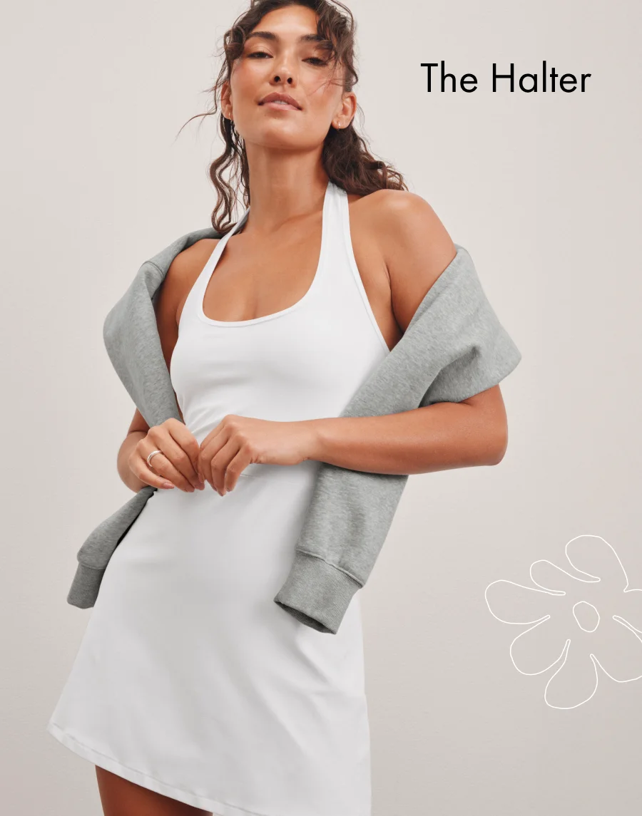 Shop Spacedye Prep Halter Dress