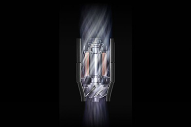 The powerful Dyson Hyperdymium 2 motor within the Dyson Airwrap Co-anda2x multi-styler and dryer