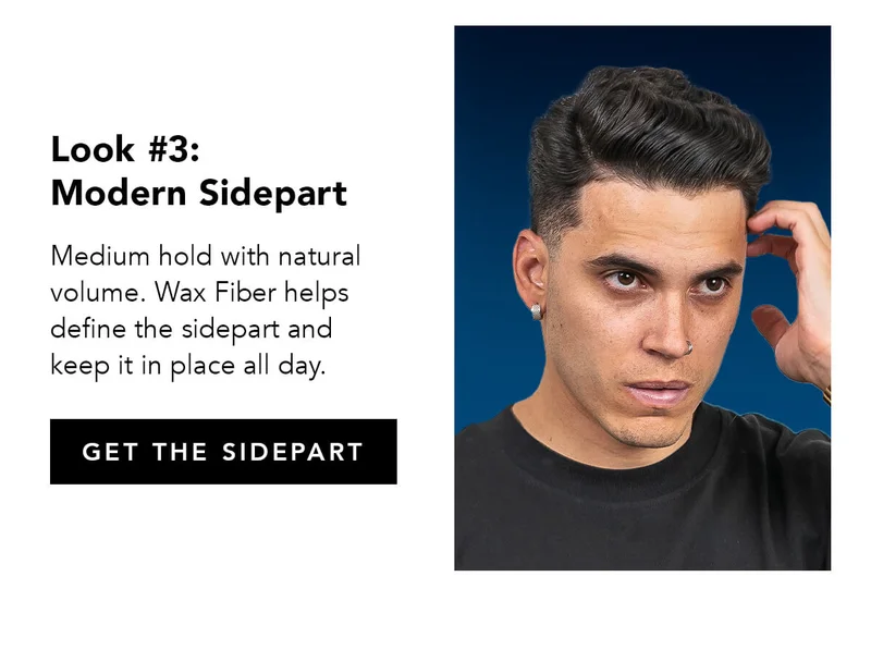 Look #3: Modern Sidepart