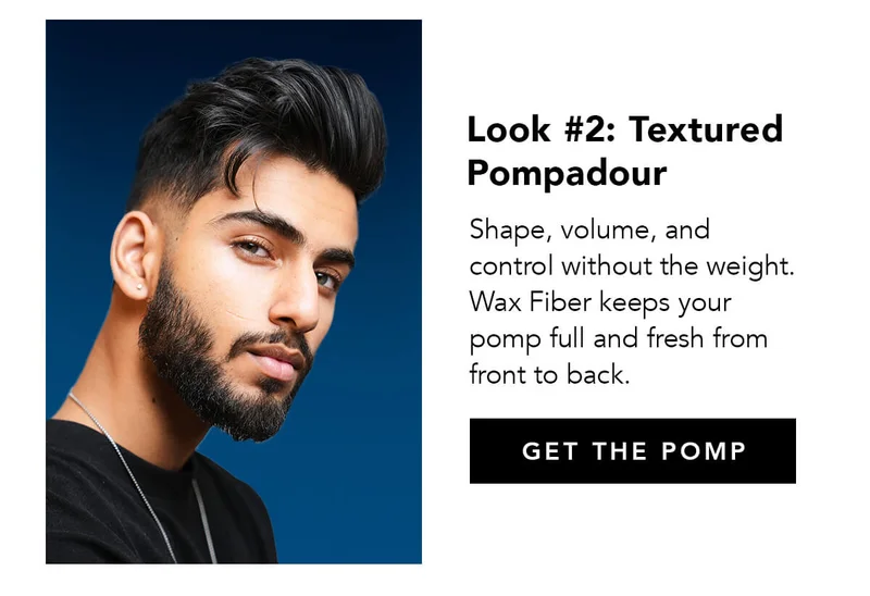 Look #2: Textured Pompadour