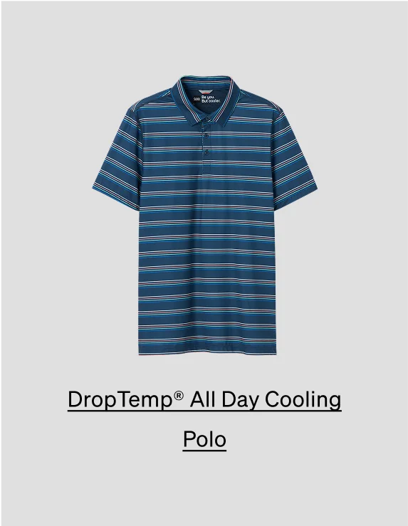 DropTemp® All Day Cooling Polo