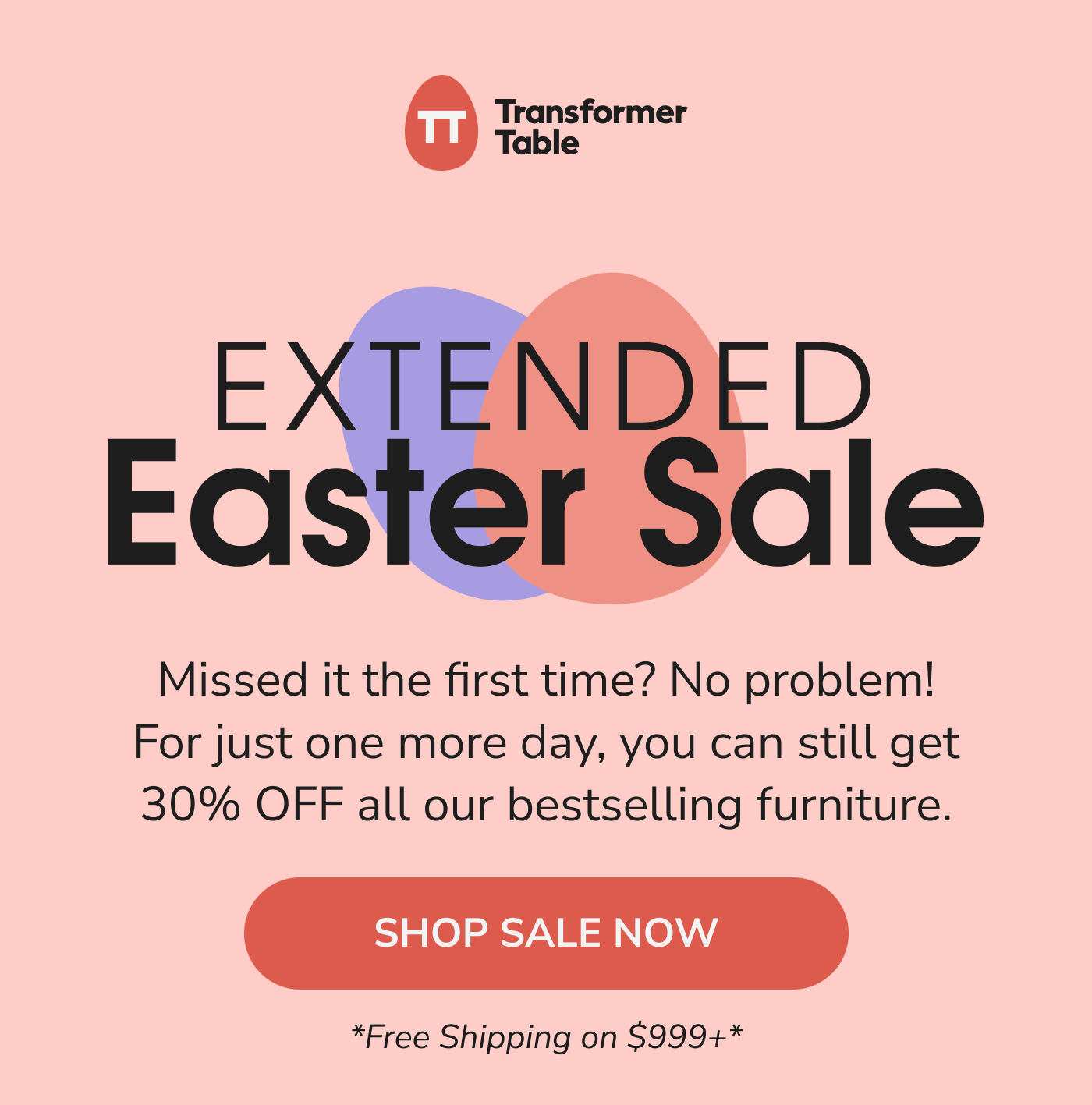 Extended Easter Sale