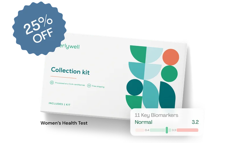 25% off at-home lab tests