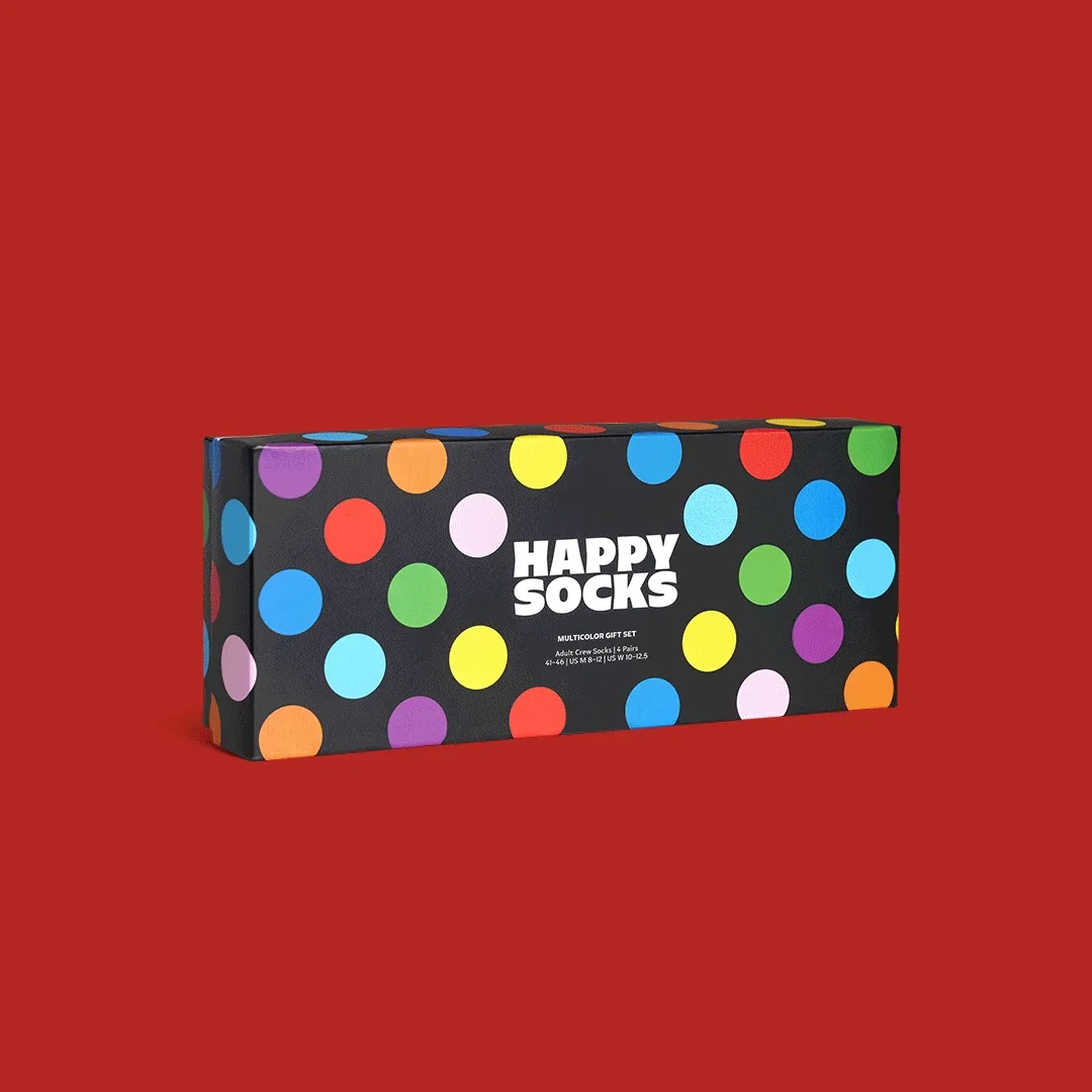 4-Pack Multi Socks Gift Set