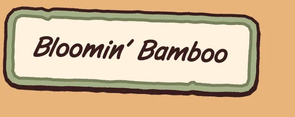 Bloomin’ Bamboo