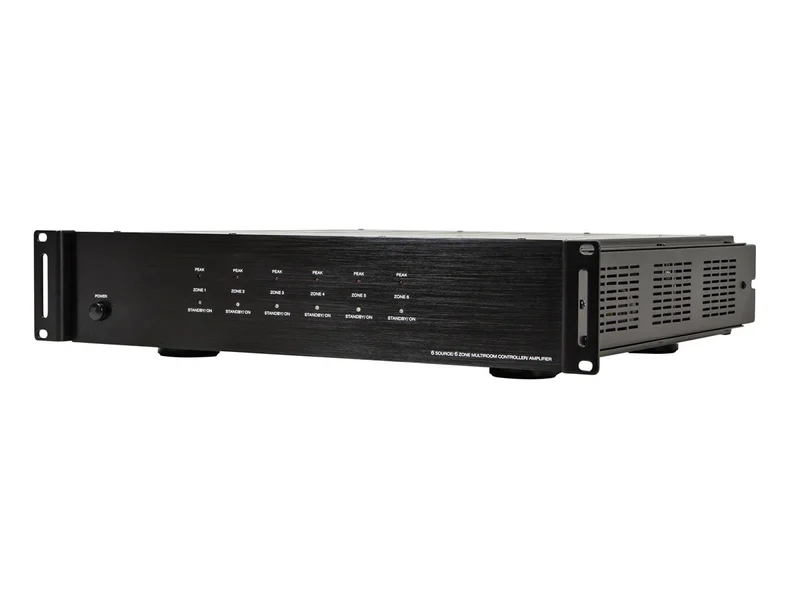 6-Zone Home Audio Multizone Controller and Amplifier Kit