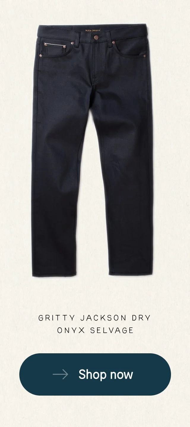 Gritty Jackson Dry Onyx Selvage