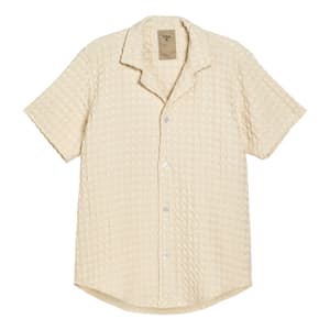 Camp Collar Waffle Shirt