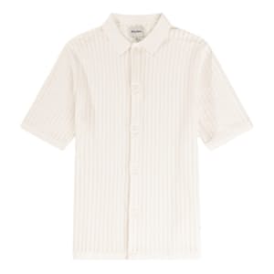 Knit Button Down Polo
