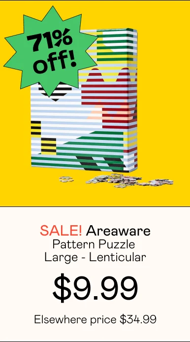 Pattern Puzzle Large - Lenticular