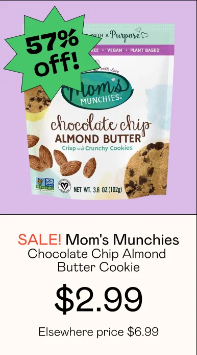 Chocolate Chip Almond Butter Cookie