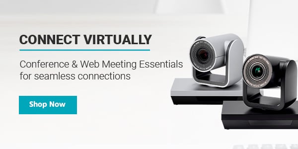 Connect Virtually. Conference & Web Meeting Essentials For Seamless Connections. Shop Now.