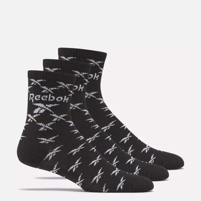 Image of Zone Cushion Mid Crew Socks 3 Pairs