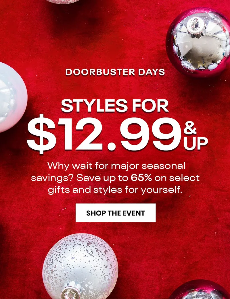 Shop Doorbuster Days