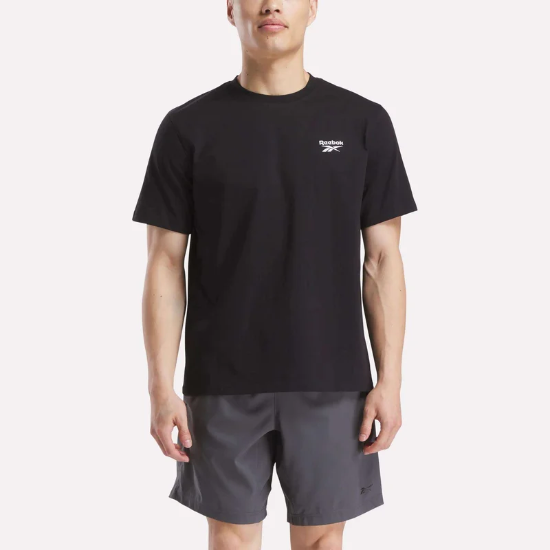 Image of Men's Small Logo Crewneck Short Sleeve T-Shirt