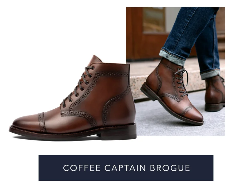 Coffee Captain Brogue