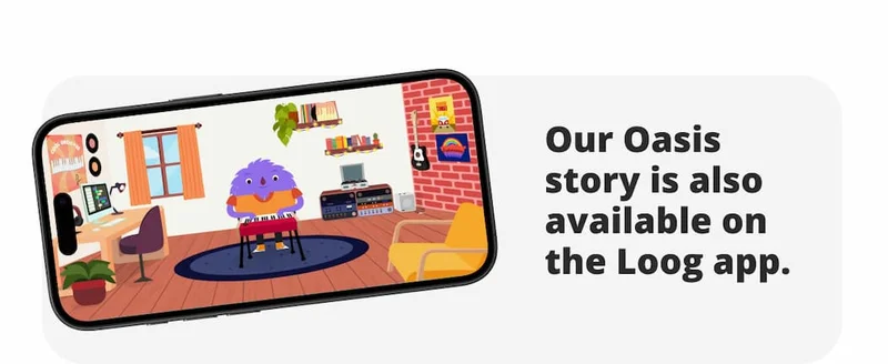 Our Oasis story is also available on the Loog app.