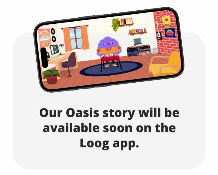 Our Oasis story is also available on the Loog app.