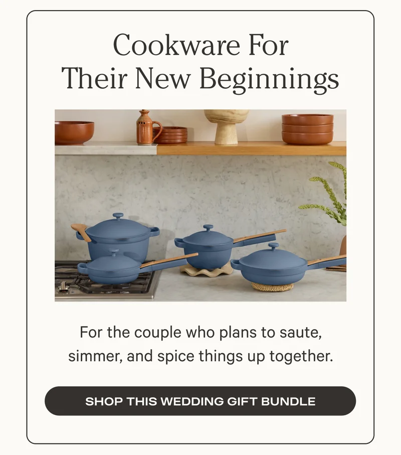 Cookware For Their New Beginnings