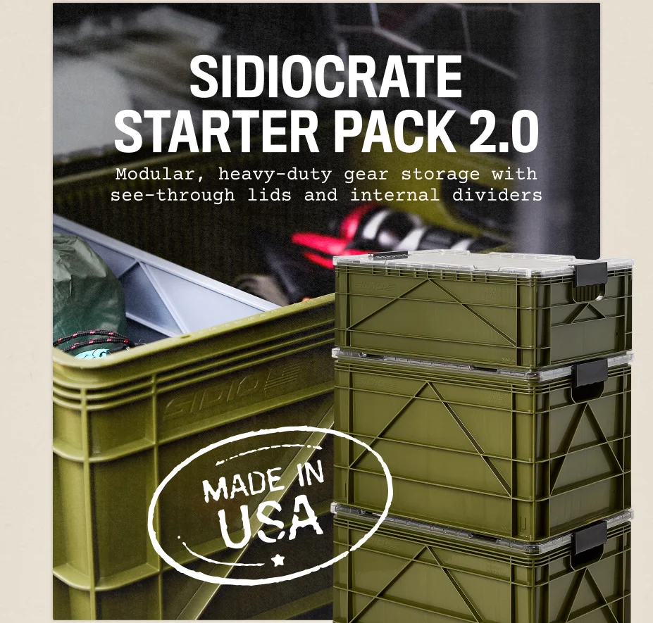SidioCrate Starter Pack 2.0