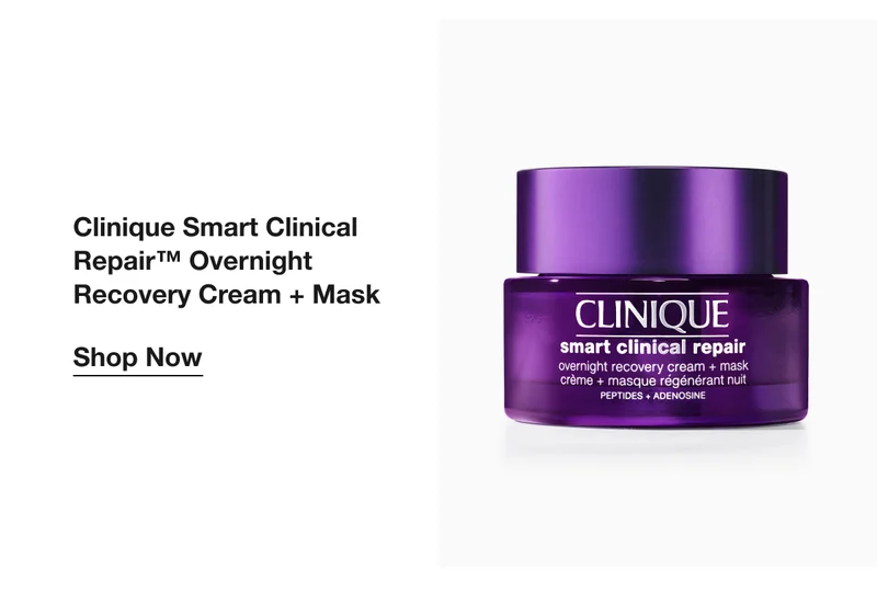 Clinique Smart Clinical Repair™™ Overnight Recovery Cream + Mask | Shop Now