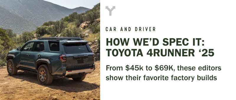 toyota 4runner 2025 builds