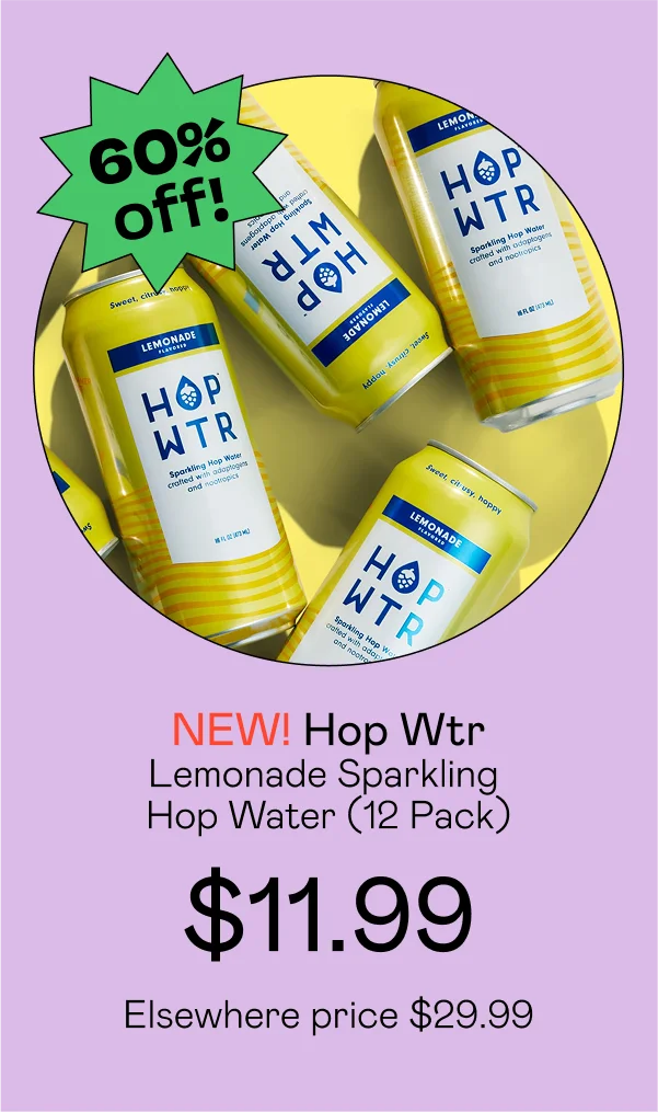 Lemonade Sparkling Hop Water (12 Pack)