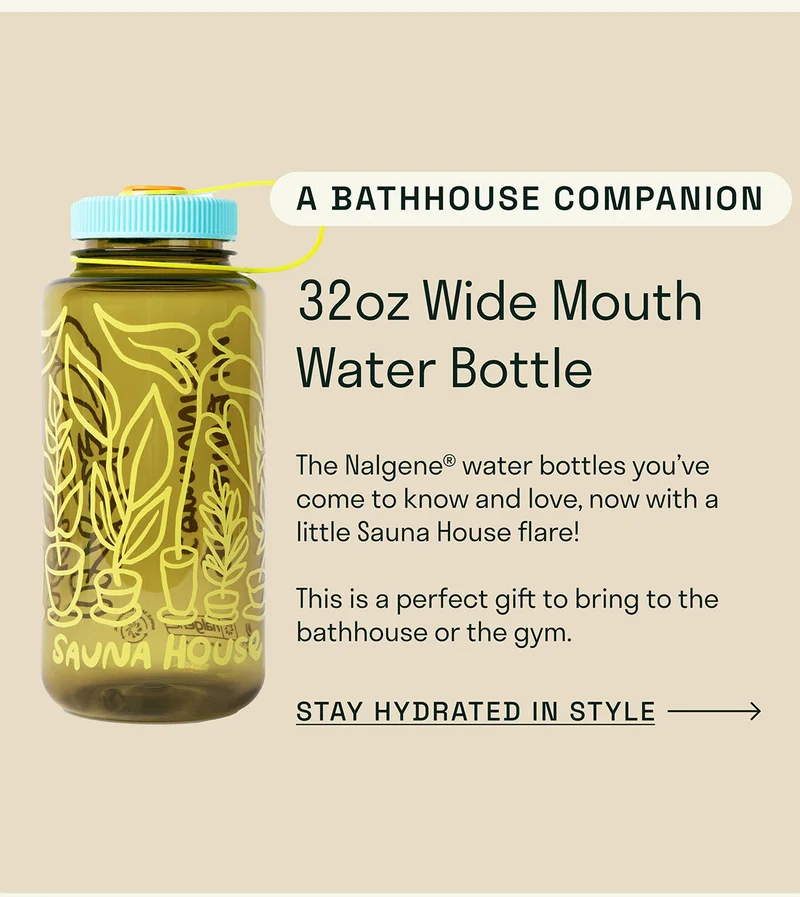 Our 32oz Wide Mouth Nalgene® Water Bottles are crafted with Tritan Renew, the same safe, BPA-free material used for baby bottles, offering a durable, chemical-resistant design. These iconic Nalgene® Wide Mouth bottles are now even more innovative - made with recycled plastic, saving waste from landfills.