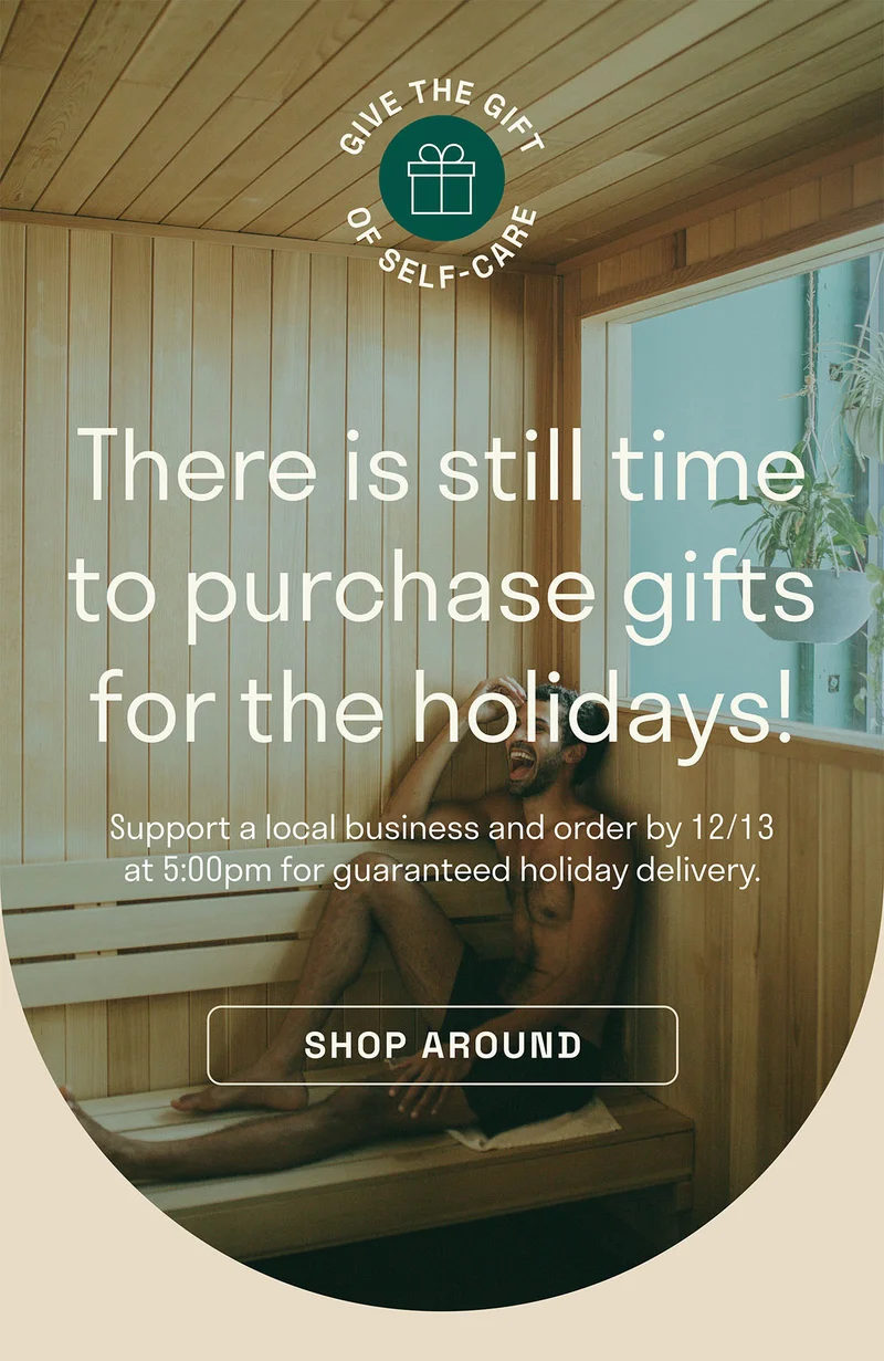 Give the gift of self-care. There is still time to purchase gifts for the holidays.