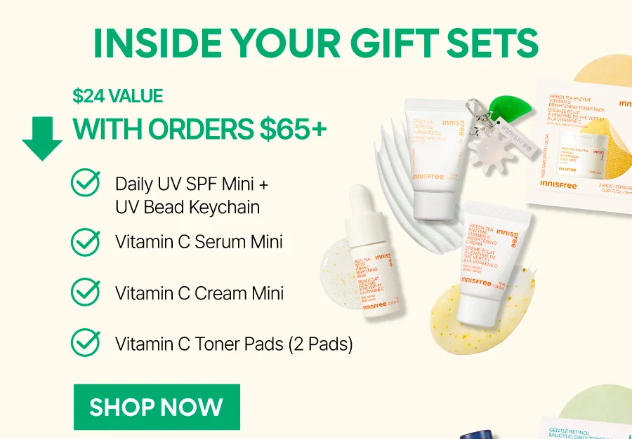 FREE GIFT SET WITH ORDERS $65+
