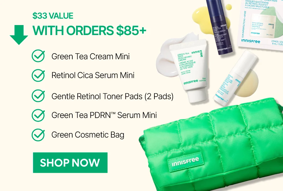 FREE GIFT SET WITH ORDERS $85+