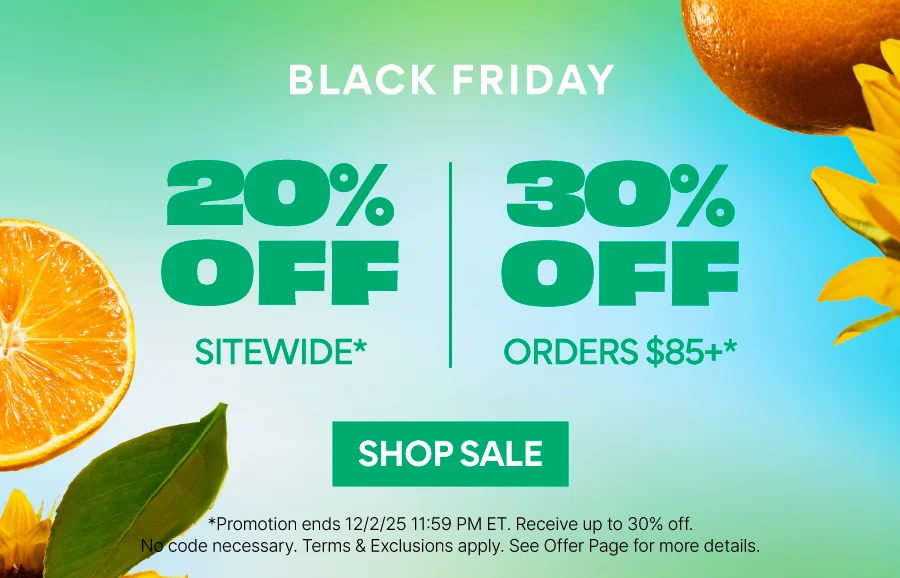 BLACK FRIDAY : UP TO 30% OFF SITEWIDE