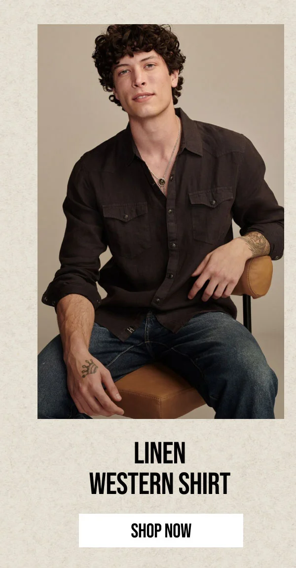 Linen Western Shirt Shop Now