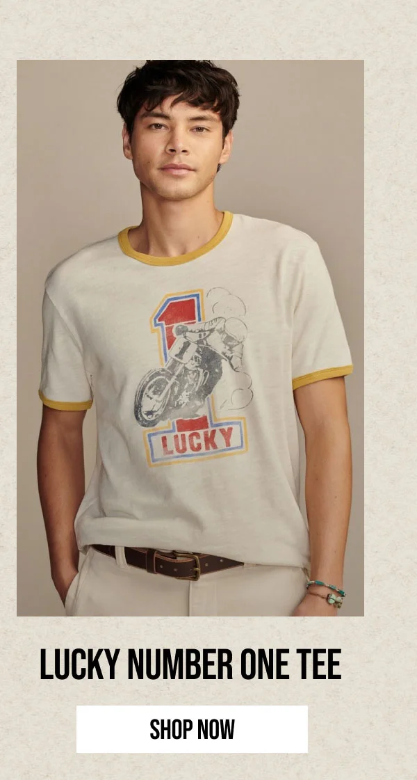 Lucky Number One Tee Shop Now