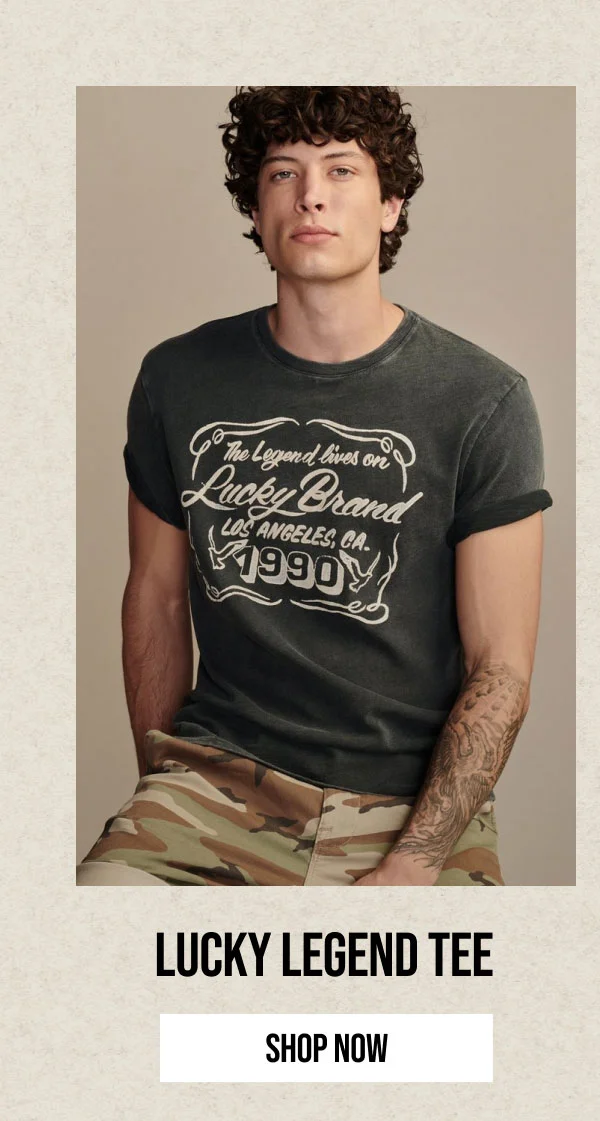 Lucky Legend Tee Shop Now